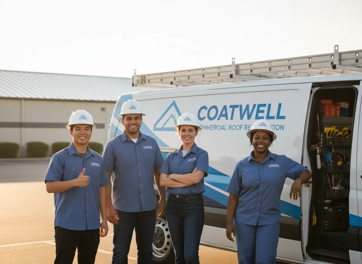 Commercial roof coating company in Mishicot, WI